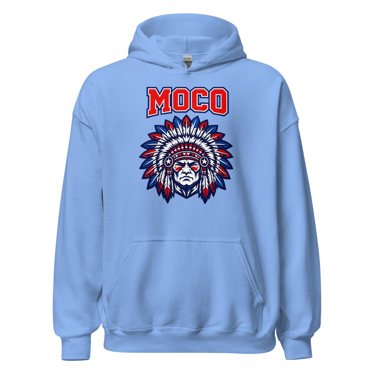 MOCO Patriotic Heritage Graphic Hoodie | Vintage Block Design - Bluegrass Elite Apparel LLC