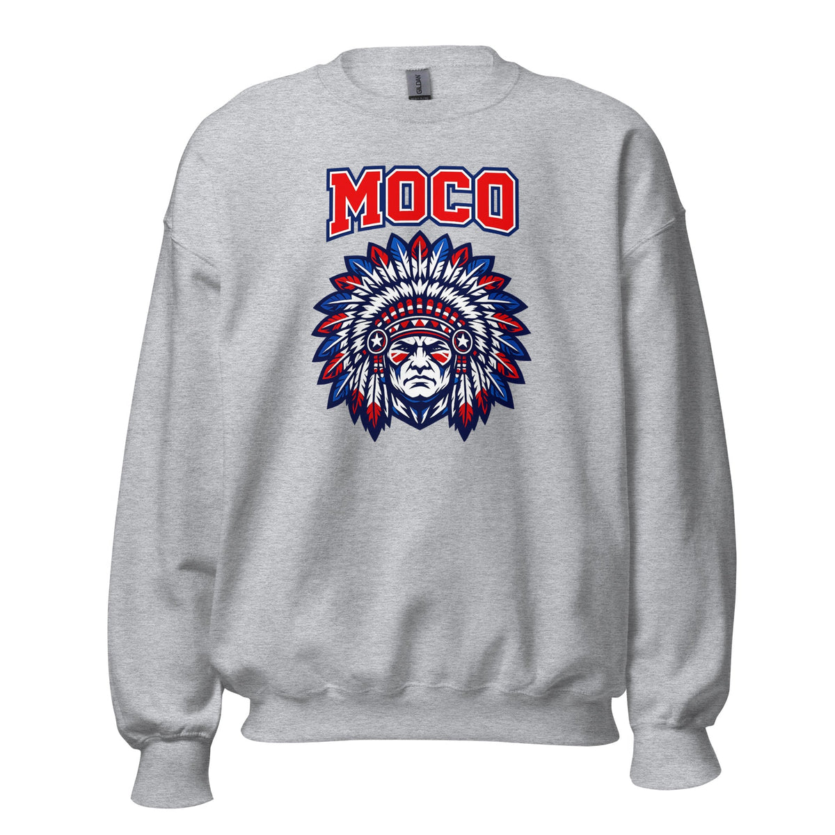 MOCO Patriotic Heritage Graphic Sweatshirt | Vintage Block Design - Bluegrass Elite Apparel LLC