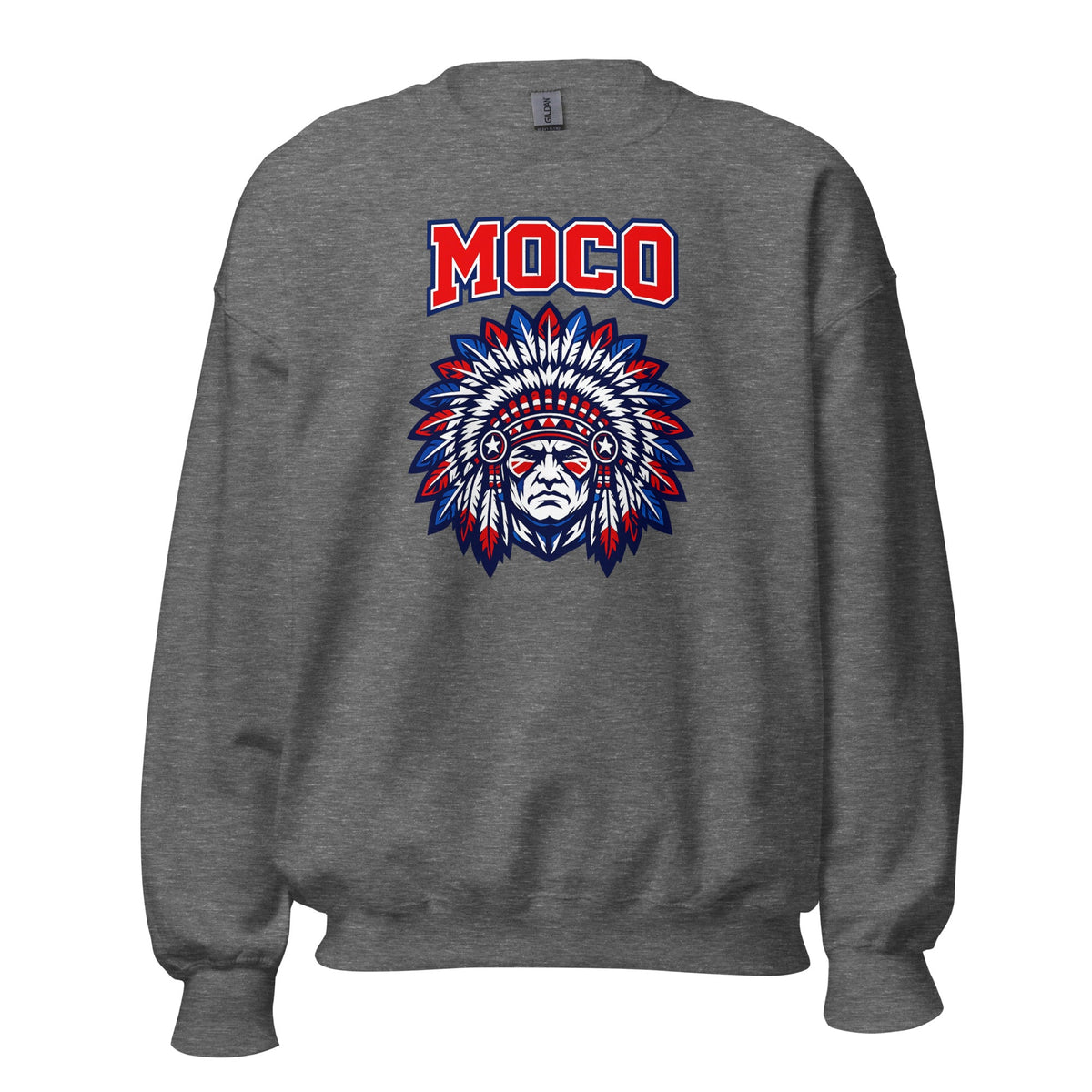 MOCO Patriotic Heritage Graphic Sweatshirt | Vintage Block Design - Bluegrass Elite Apparel LLC