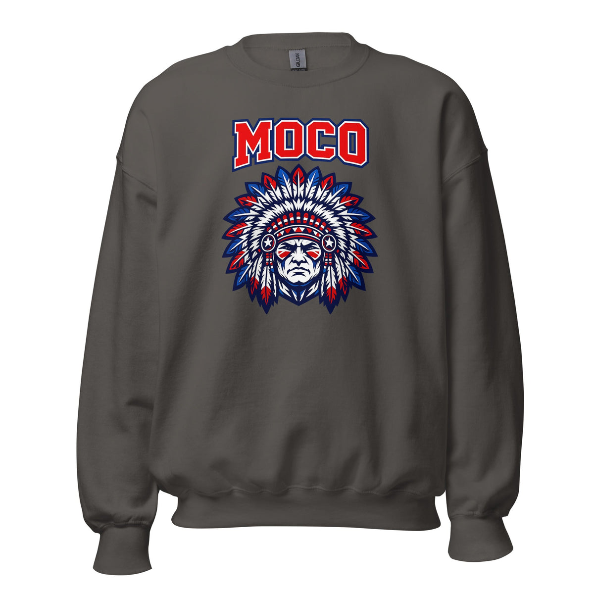 MOCO Patriotic Heritage Graphic Sweatshirt | Vintage Block Design - Bluegrass Elite Apparel LLC