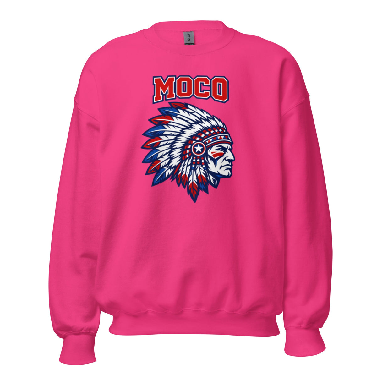 MOCO Patriotic Heritage Sweatshirt | Vintage Block Graphic - Bluegrass Elite Apparel LLC