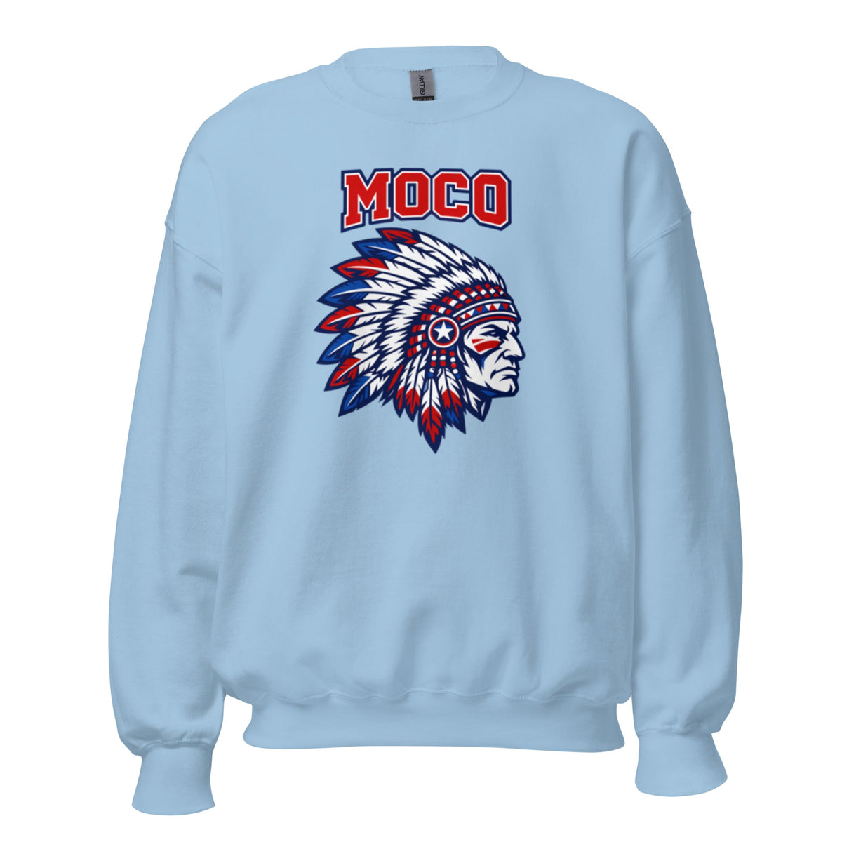 MOCO Patriotic Heritage Sweatshirt | Vintage Block Graphic - Bluegrass Elite Apparel LLC