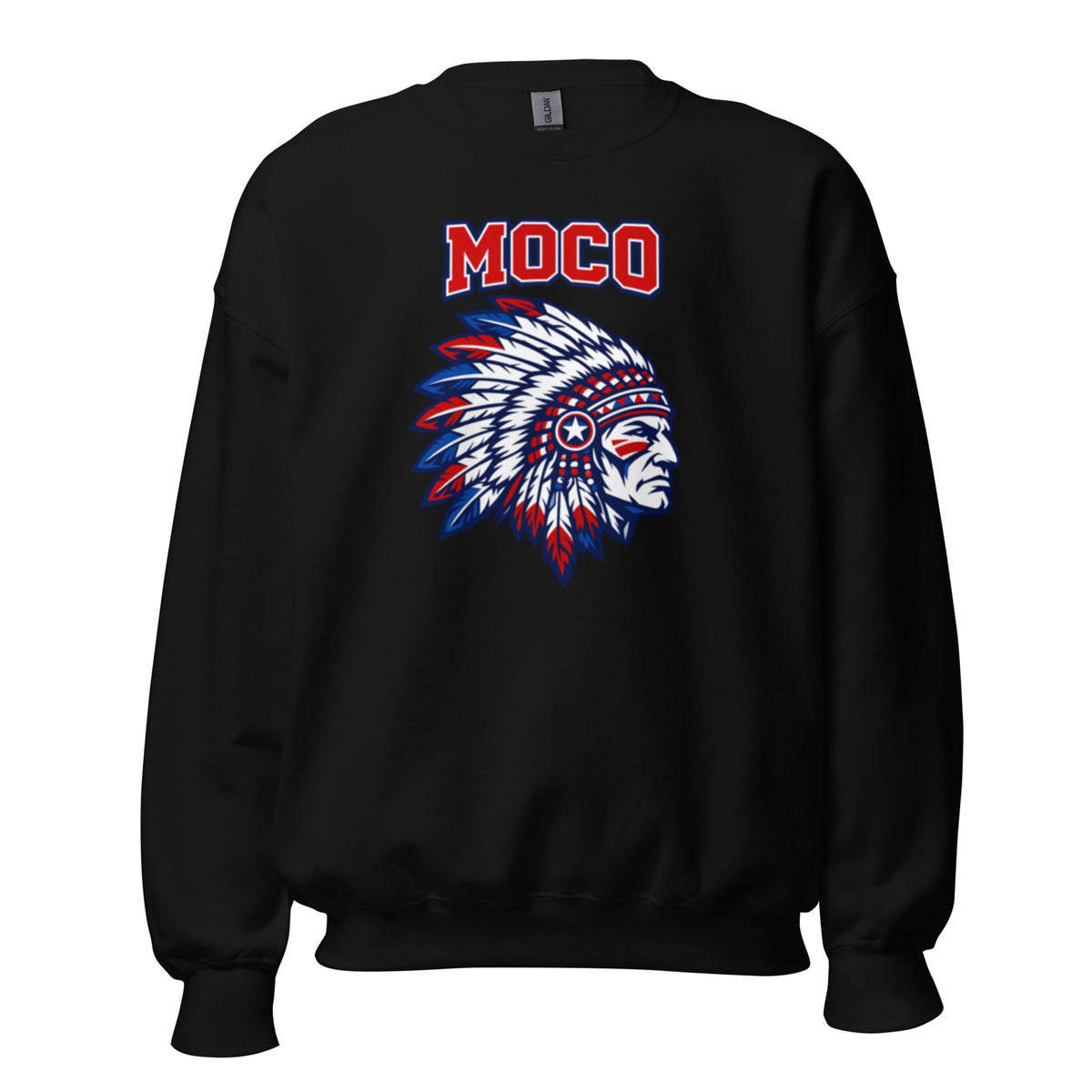 MOCO Patriotic Heritage Sweatshirt | Vintage Block Graphic - Bluegrass Elite Apparel LLC