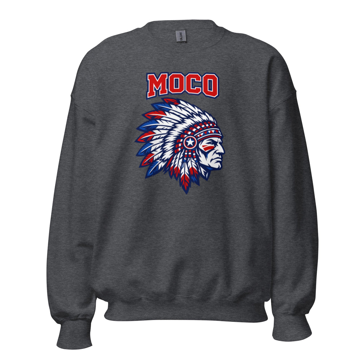 MOCO Patriotic Heritage Sweatshirt | Vintage Block Graphic - Bluegrass Elite Apparel LLC