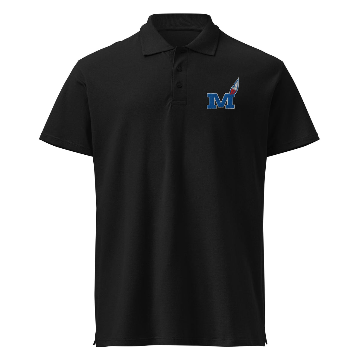 Montgomery County Indian Premium Pique Polo | Bold M Design - Bluegrass Elite Apparel LLC