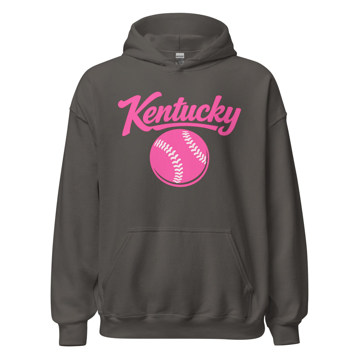 Pink Kentucky Script Softball Hoodie | Classic Pullover Sweatshirt - Bluegrass Elite Apparel LLC