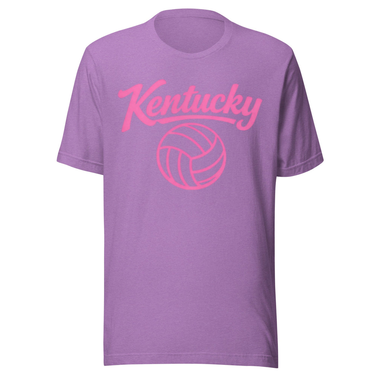 Pink Kentucky Script Volleyball T-Shirt | Classic Script Design | Classic - Bluegrass Elite Apparel LLC