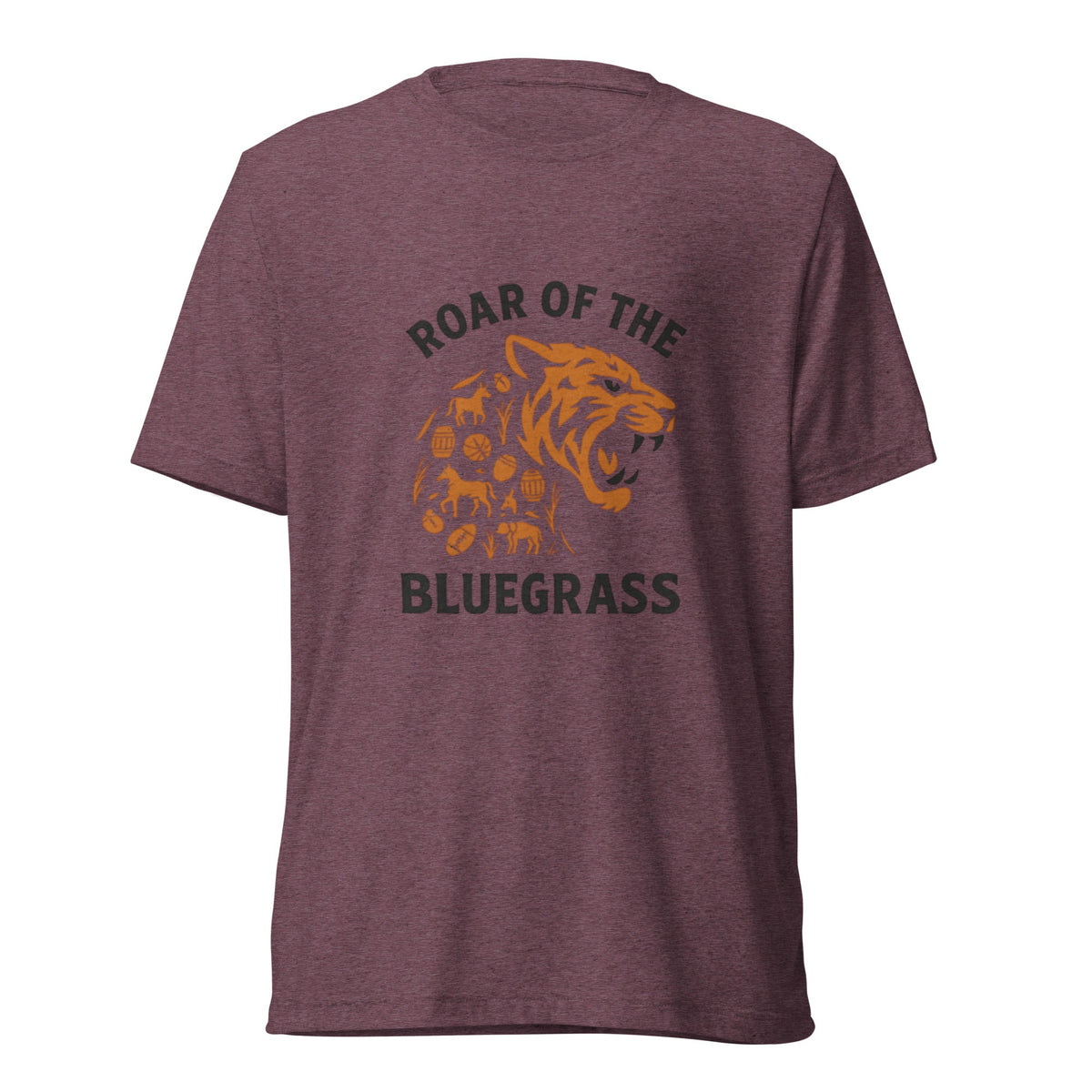 Roar of the Bluegrass T-Shirt | Kentucky Sports Pride | Elite Tri - Blend - Bluegrass Elite Apparel LLC