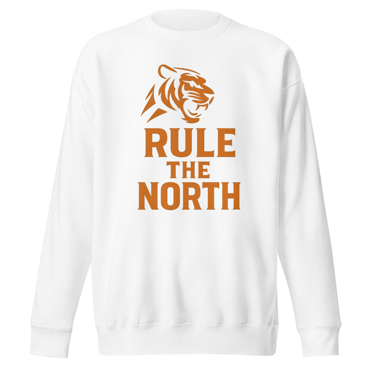 Rule the North Sweatshirt | Bold Tiger Pride Design | Classic - Bluegrass Elite Apparel LLC