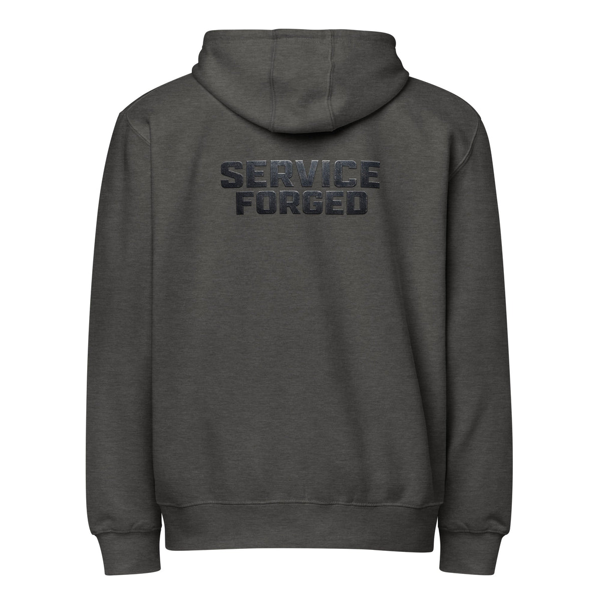 Service Forged Hoodie | Veteran - Owned Full Zip | Premium Layer - Bluegrass Elite Apparel LLC