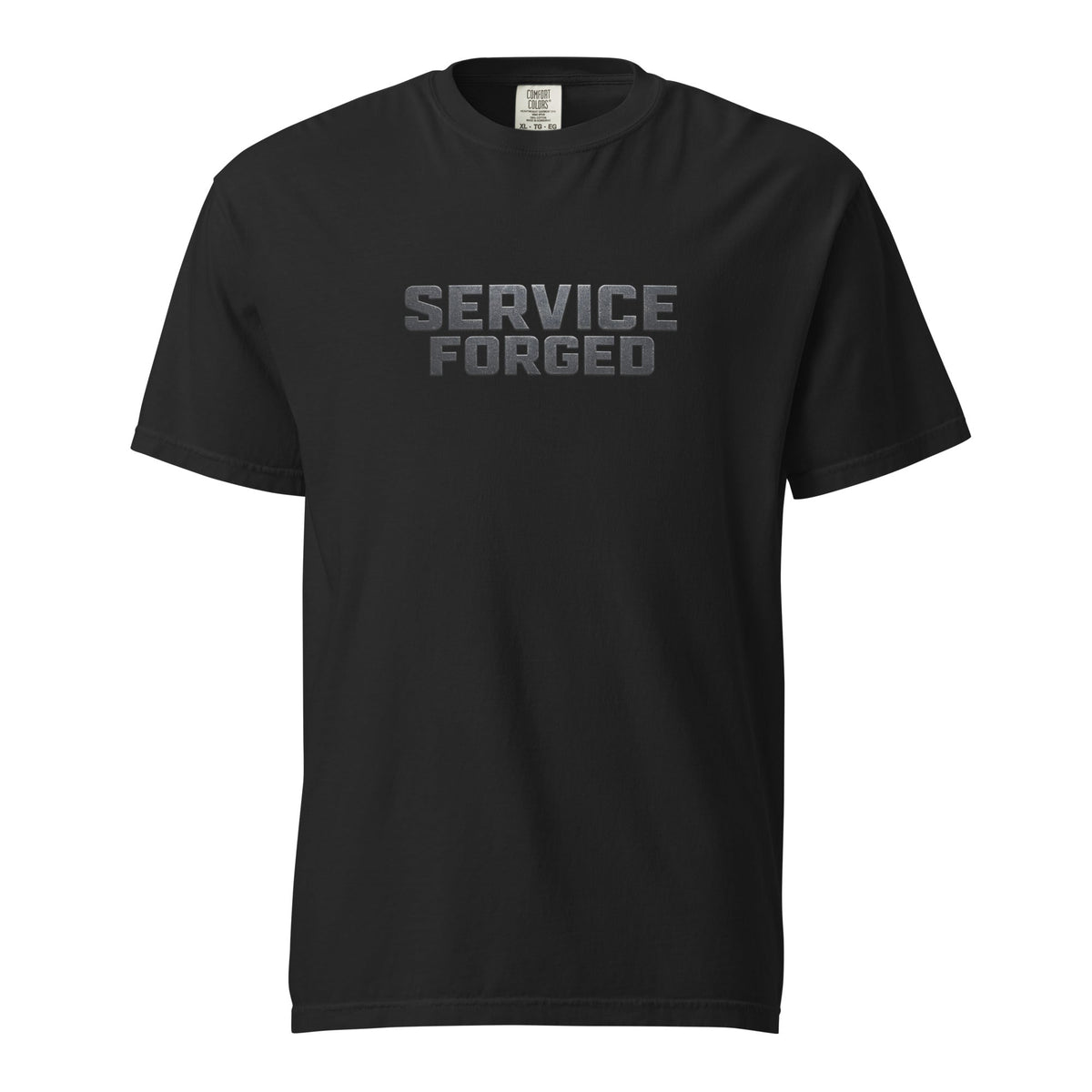 Service Forged T-Shirt | Veteran - Owned Series | Basic Cotton - Bluegrass Elite Apparel LLC