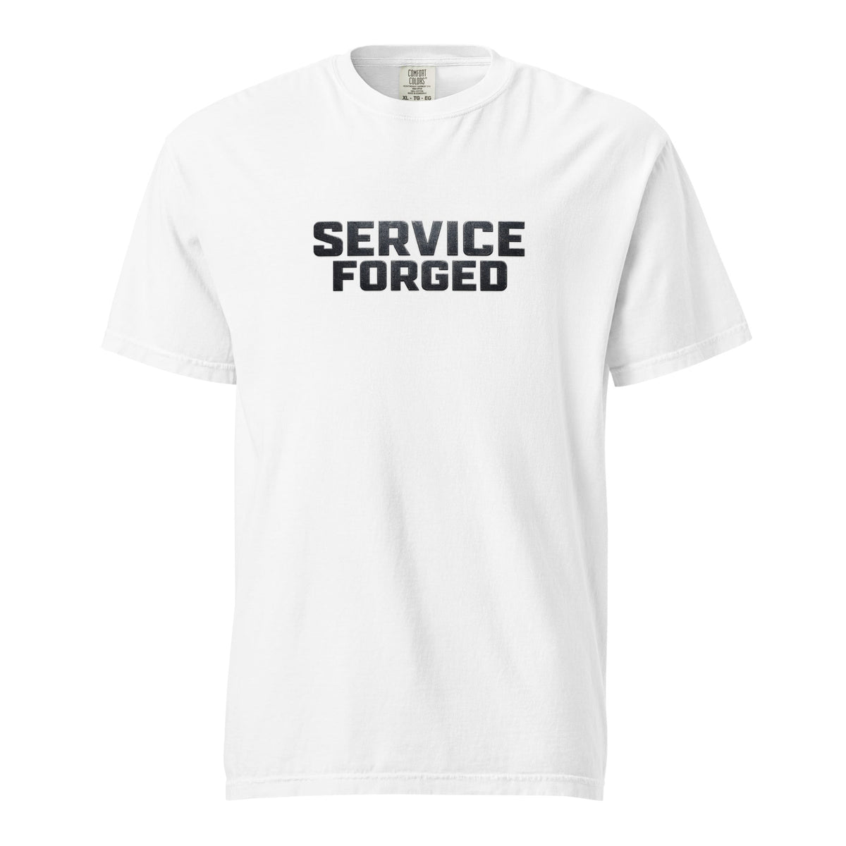 Service Forged T-Shirt | Veteran - Owned Series | Basic Cotton - Bluegrass Elite Apparel LLC