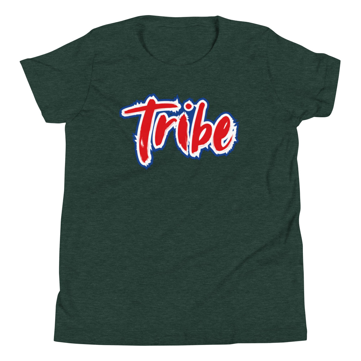 Tribe Script Youth Tee | Vintage Brush Design | Classic - Bluegrass Elite Apparel LLC