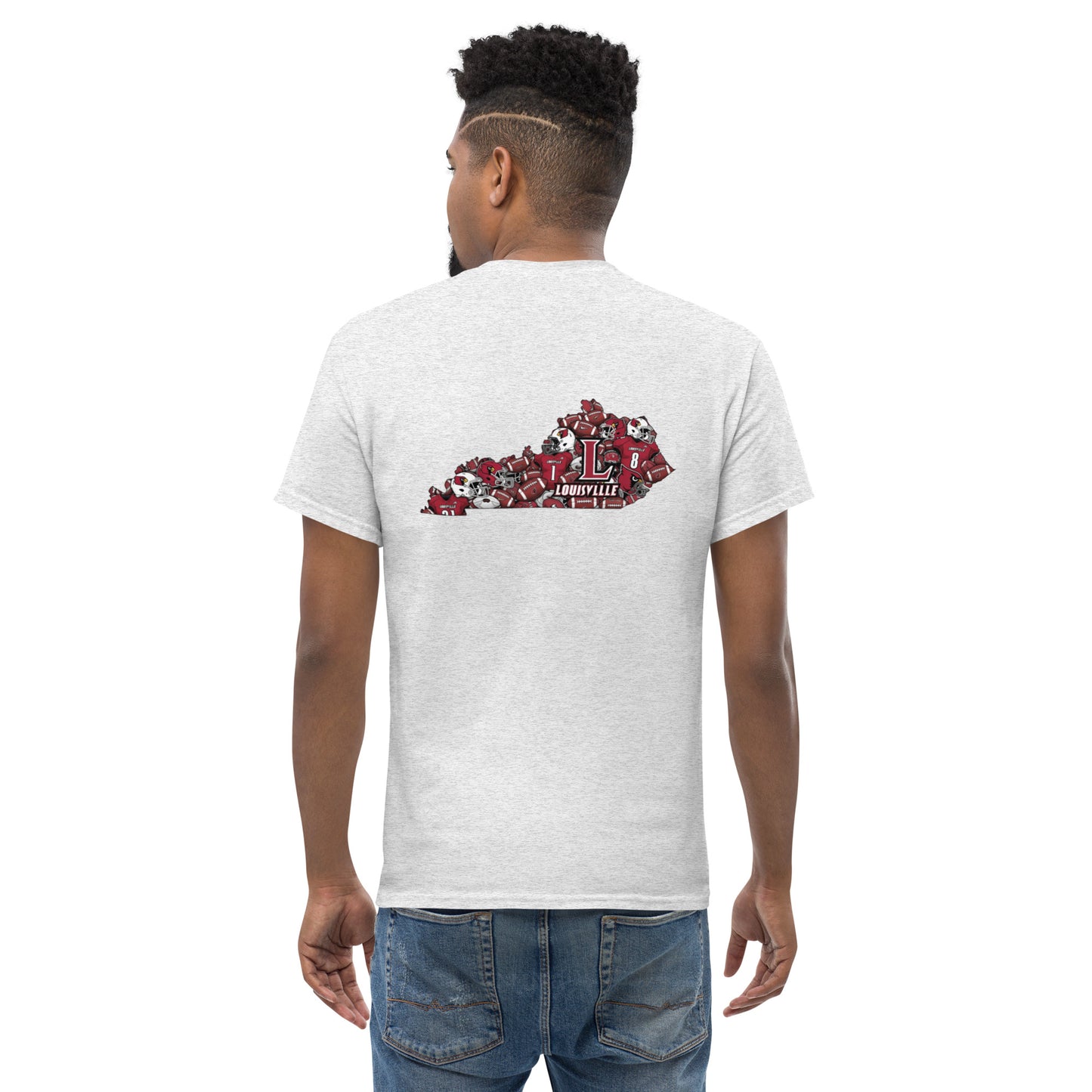 Louisville Football Tee – Cotton T-Shirt for School Spirit