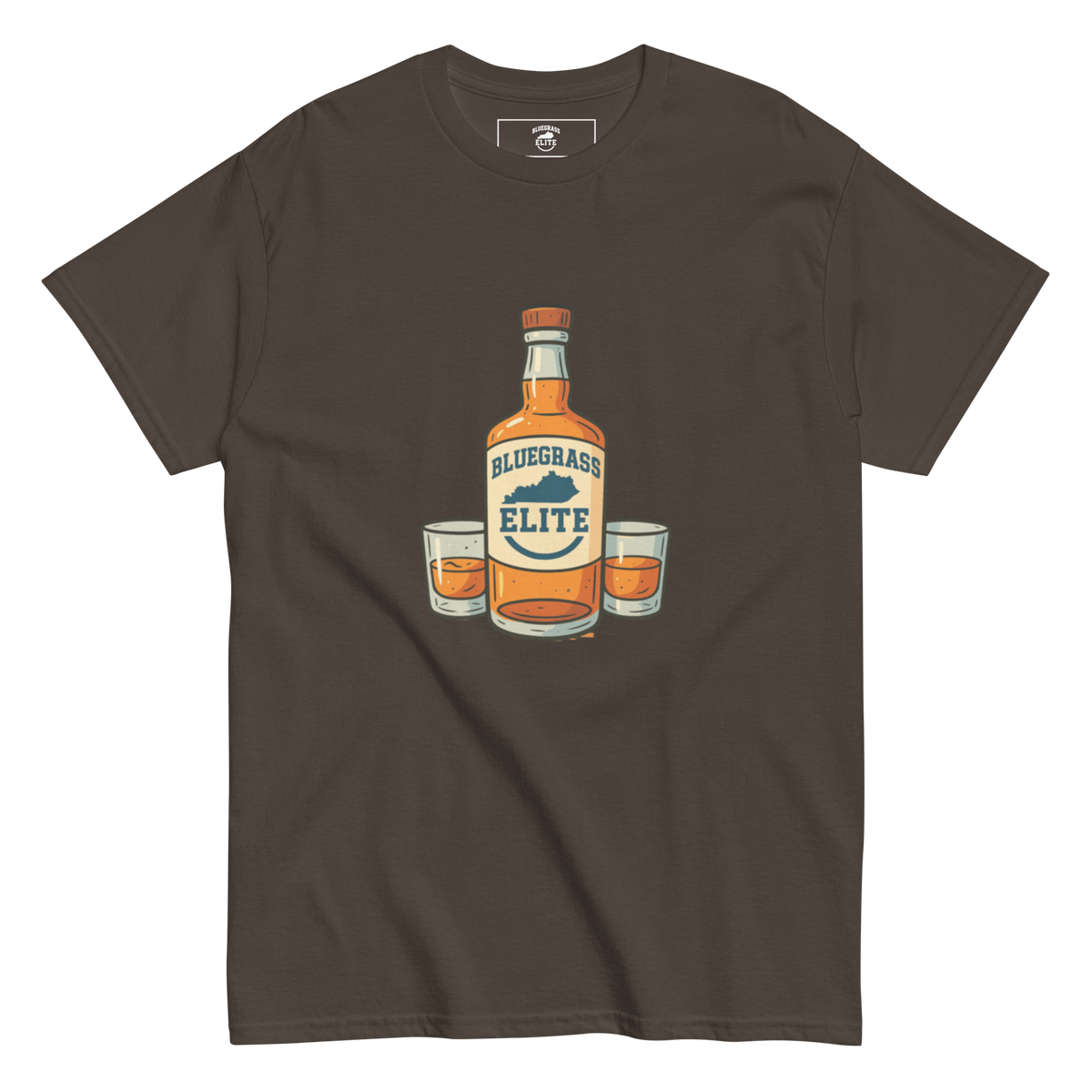 Bourbon Bottle Basic Tee