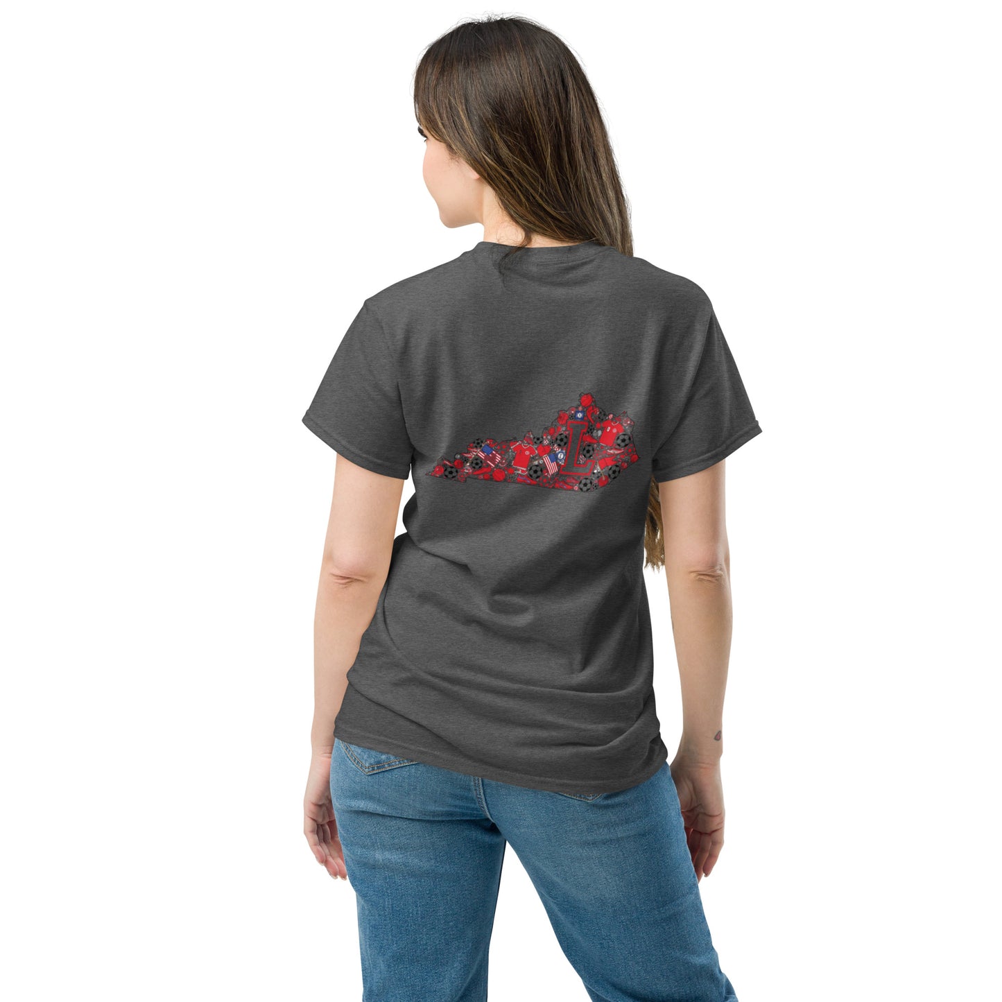 Louisville Soccer. Your School your Sport Tee.