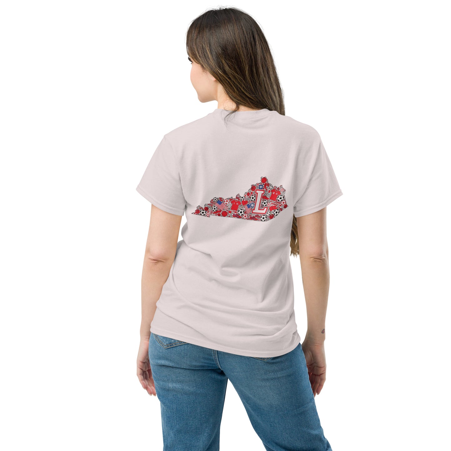 Louisville Soccer. Your School your Sport Tee.