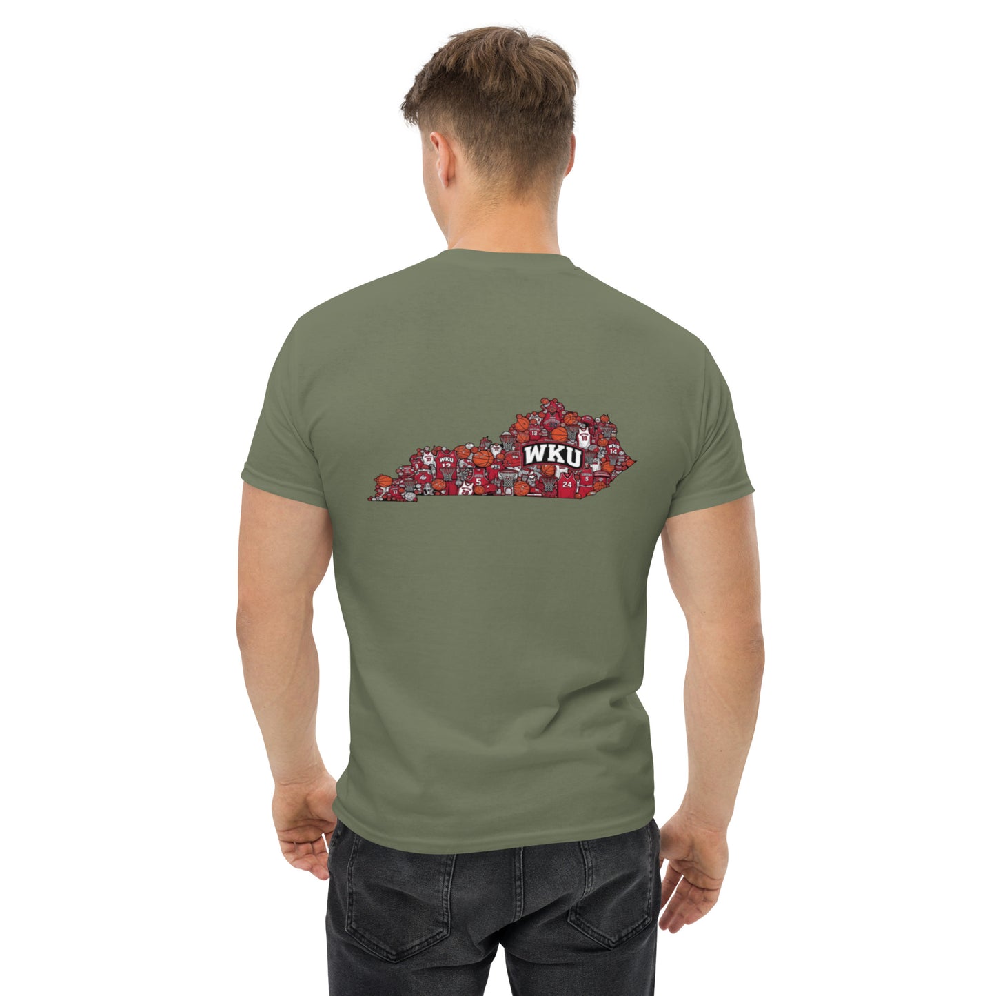 WKU Basketball. Your School your Sport Tee.