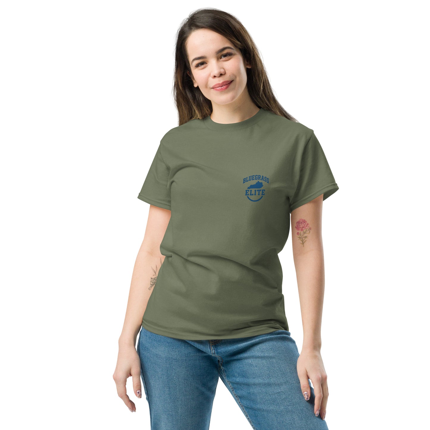 Kentucky Blue ink Back classic tee
