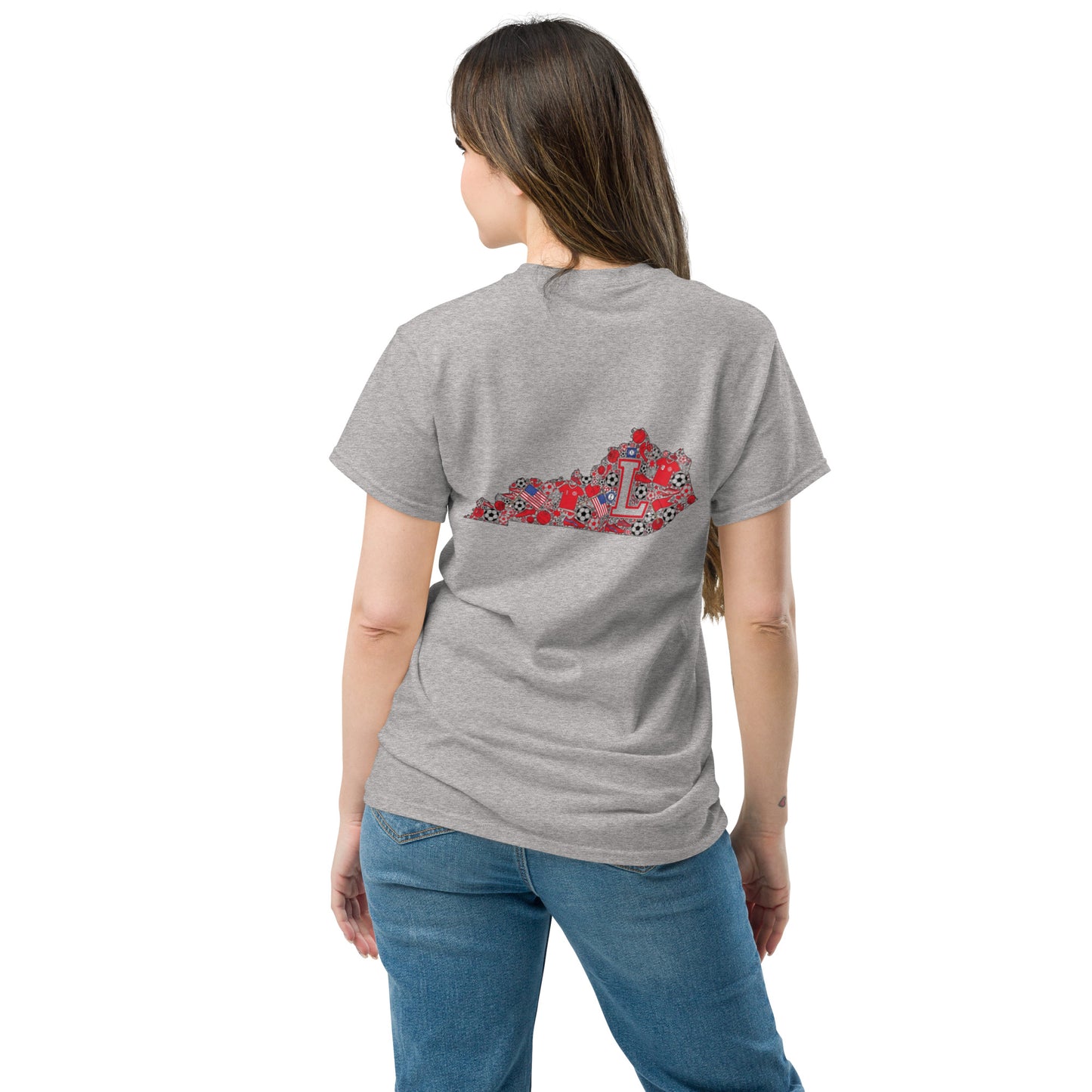 Louisville Soccer. Your School your Sport Tee.