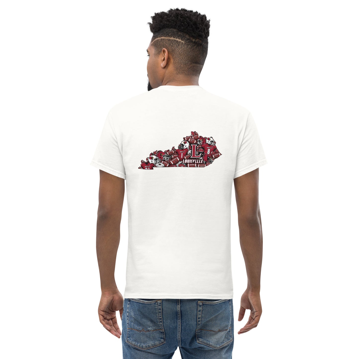 Louisville Football Tee – Cotton T-Shirt for School Spirit