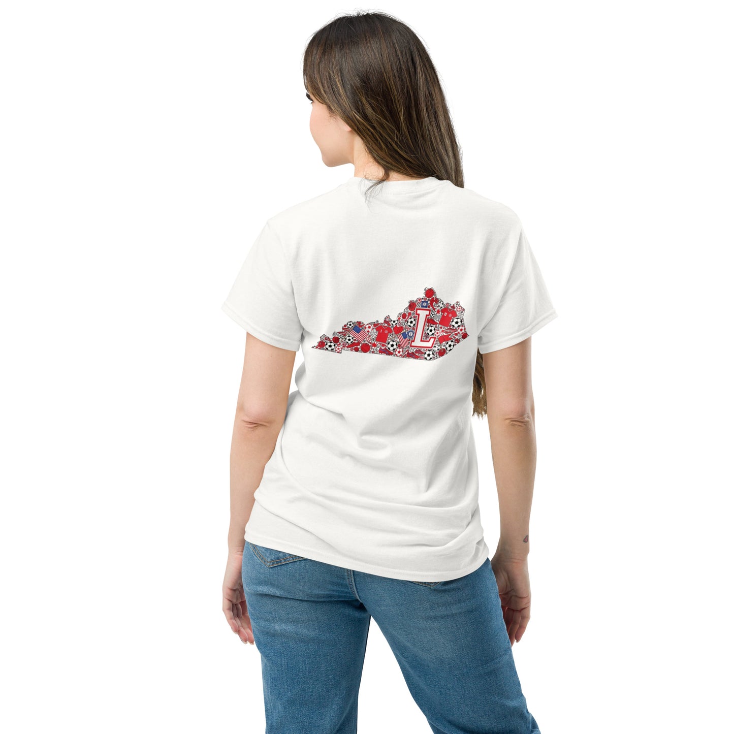 Louisville Soccer. Your School your Sport Tee.