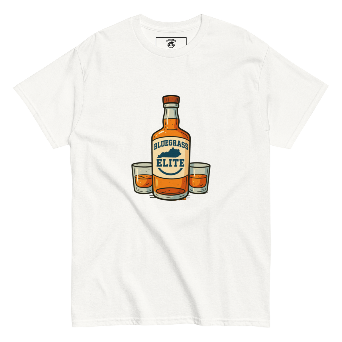Bourbon Bottle Basic Tee