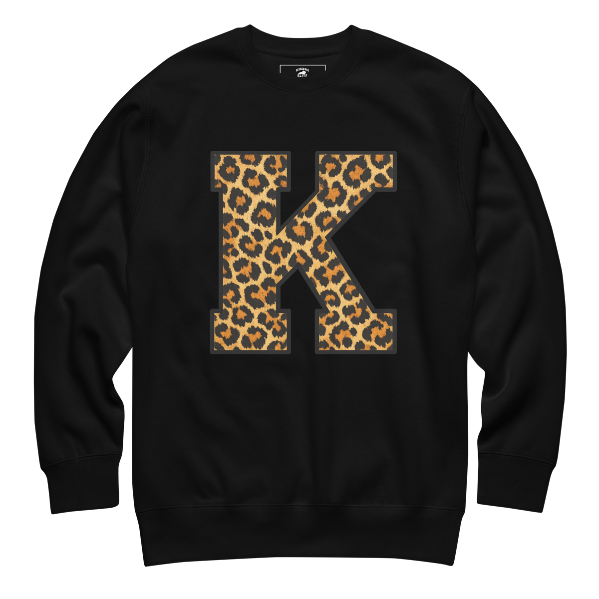 Leopard K Premium Fleece Sweatshirt