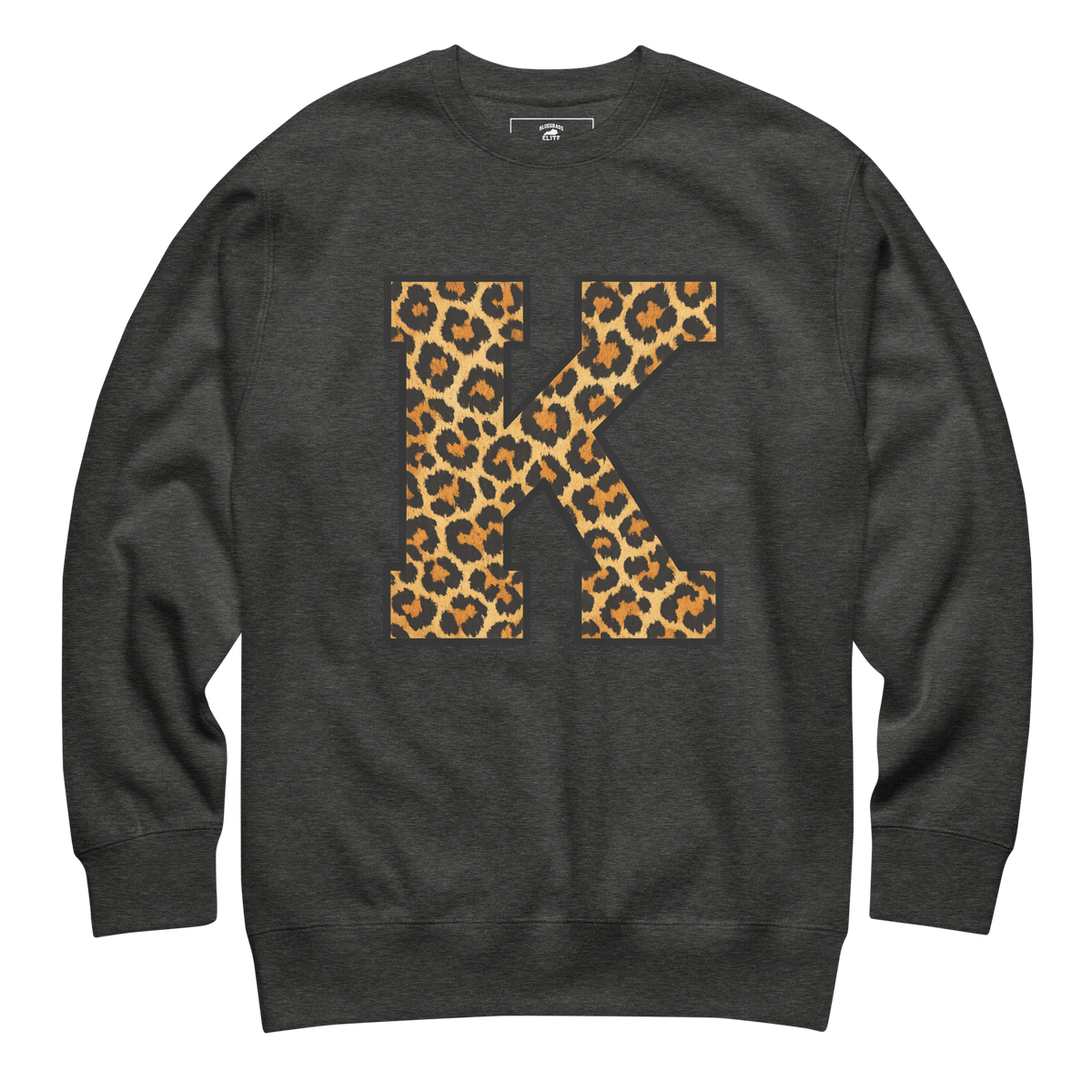 Leopard K Premium Fleece Sweatshirt