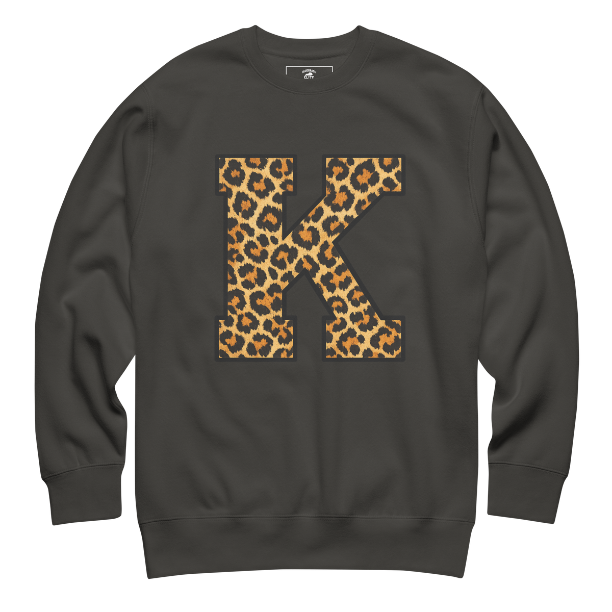Leopard K Premium Fleece Sweatshirt