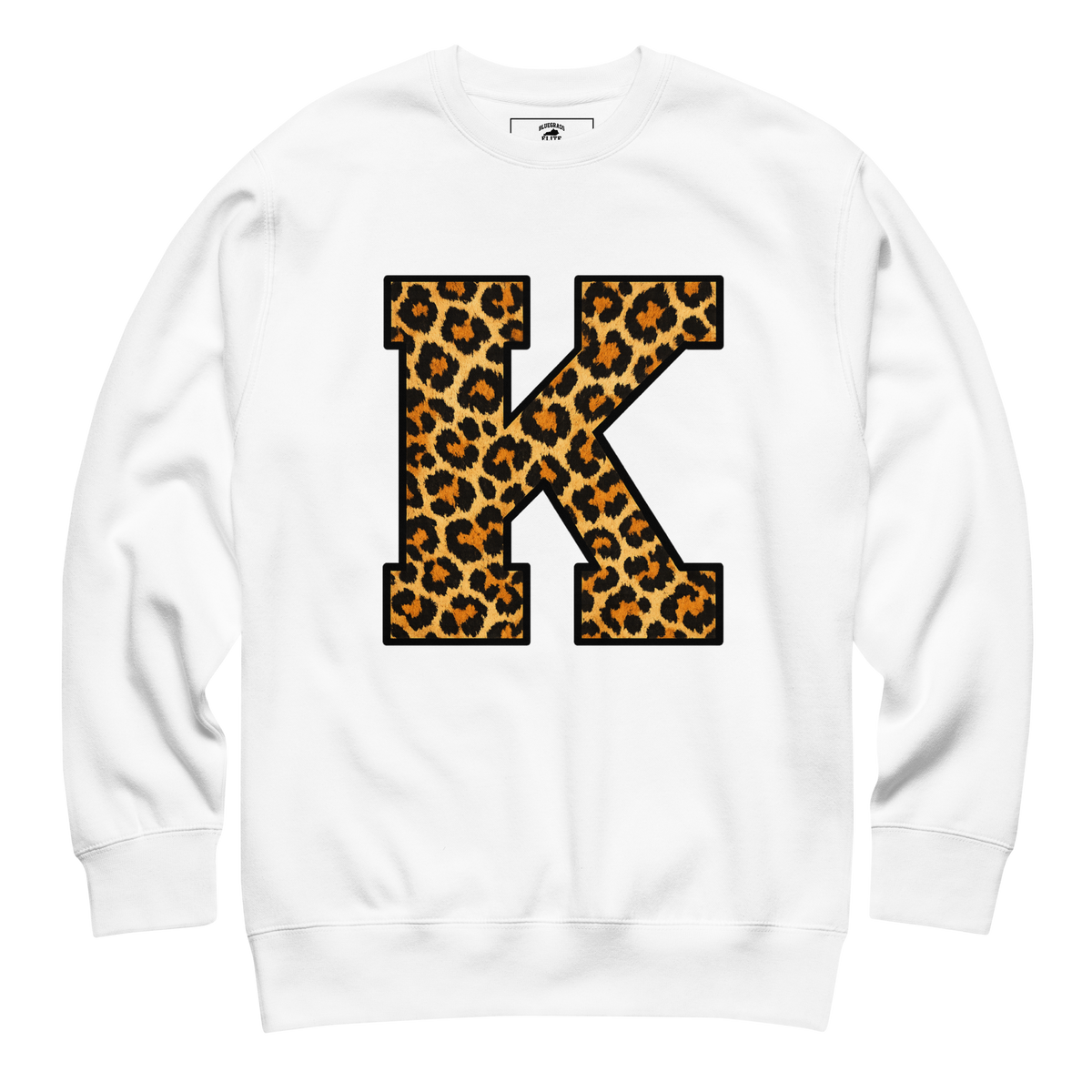 Leopard K Premium Fleece Sweatshirt