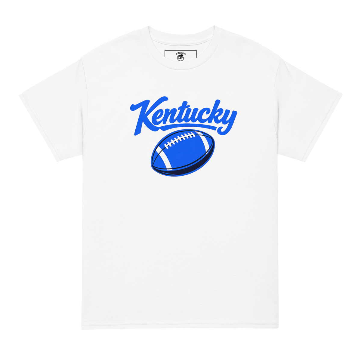 Kentucky Blue Script Ball DryBlend Tee