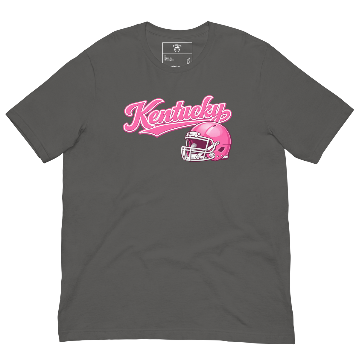 Kentucky Pink Script Helmet T-Shirt