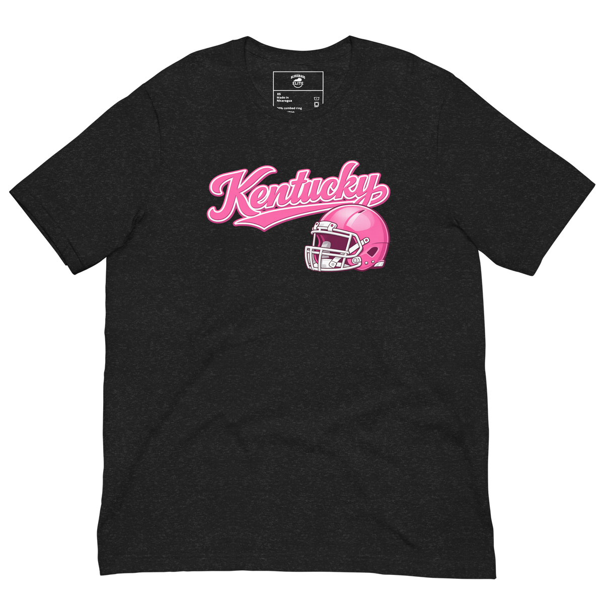 Kentucky Pink Script Helmet T-Shirt