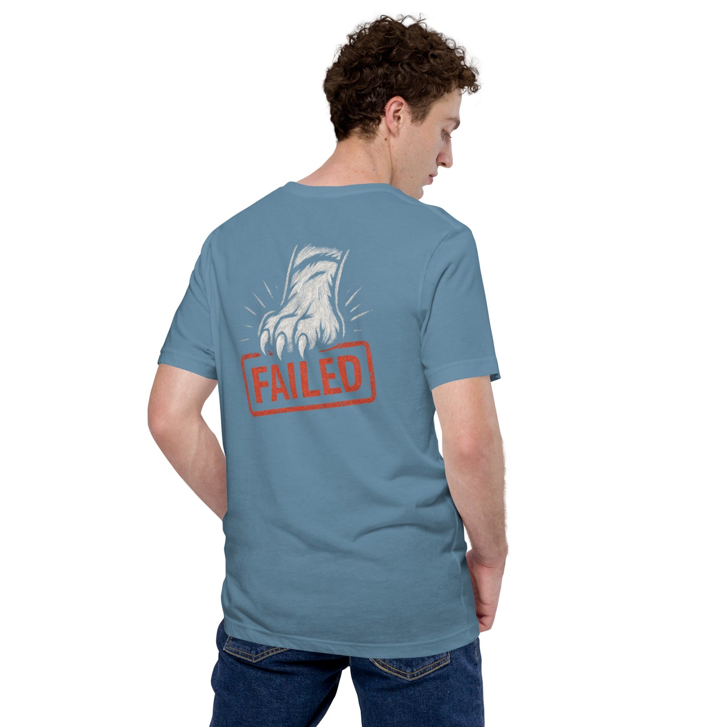 Dey Gonna Learn T-Shirt – Chalkboard Style with Tiger Paw Back