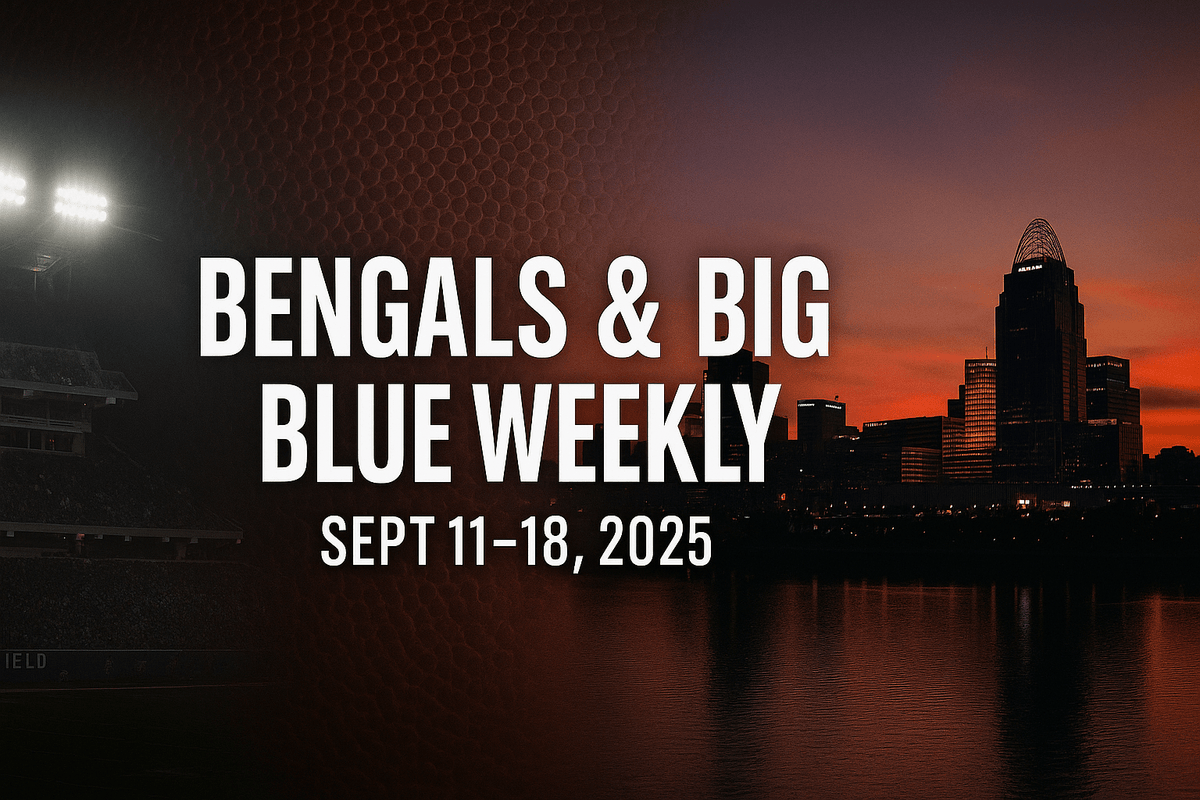 Bengals Win, Cats Fall — Bluegrass Scores & Bourbon Plans - Bluegrass Elite Apparel LLC