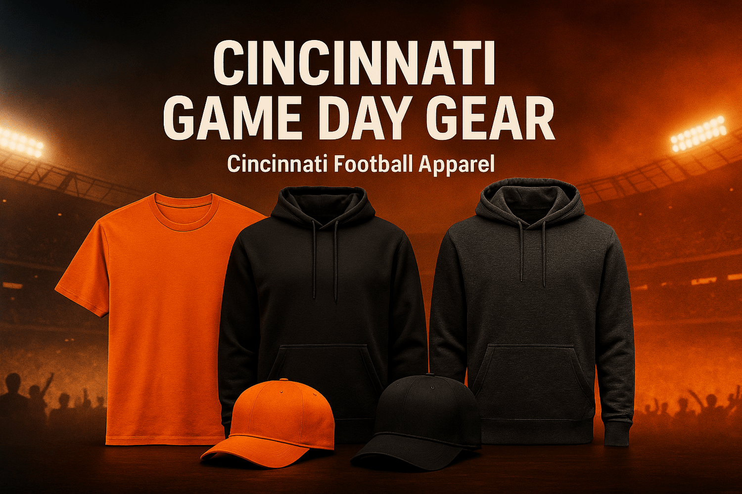 Cincinnati Game Day Gear Collection - Bluegrass Elite Apparel LLC