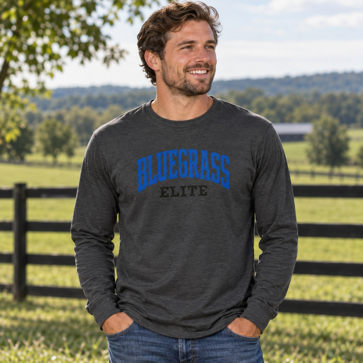 Bluegrass Elite Heritage Long Sleeve Tee