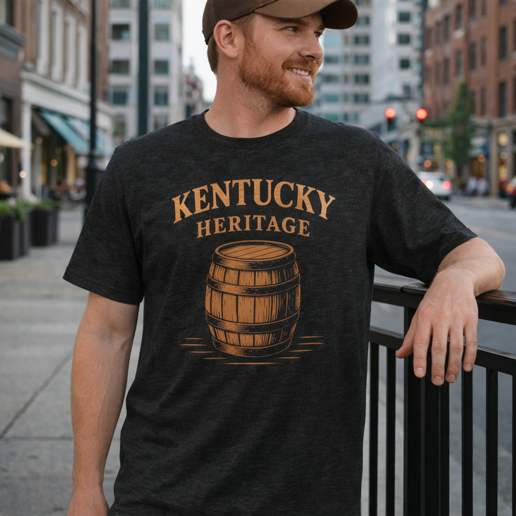 Kentucky Bourbon Tee | Vintage Heritage Barrel | Elite