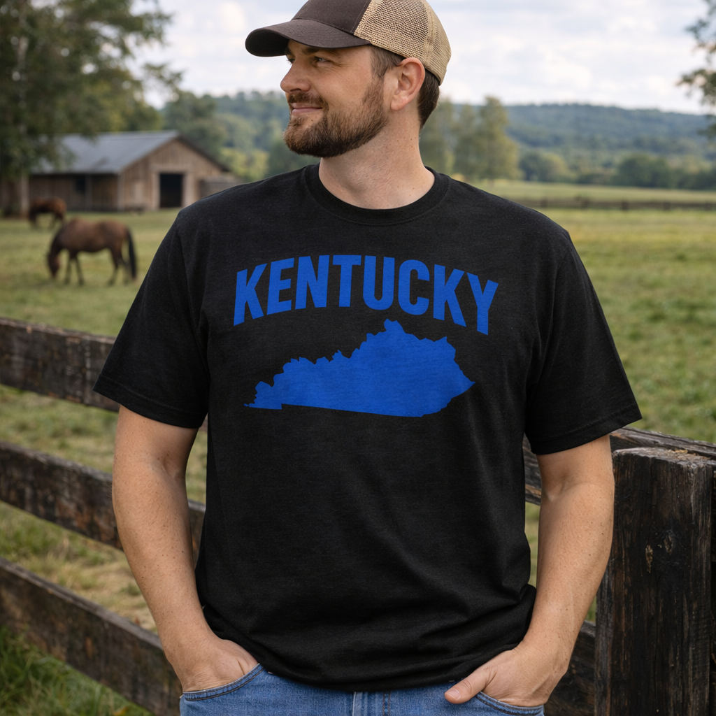 Kentucky + Outline Short sleeve t-shirt | Elite