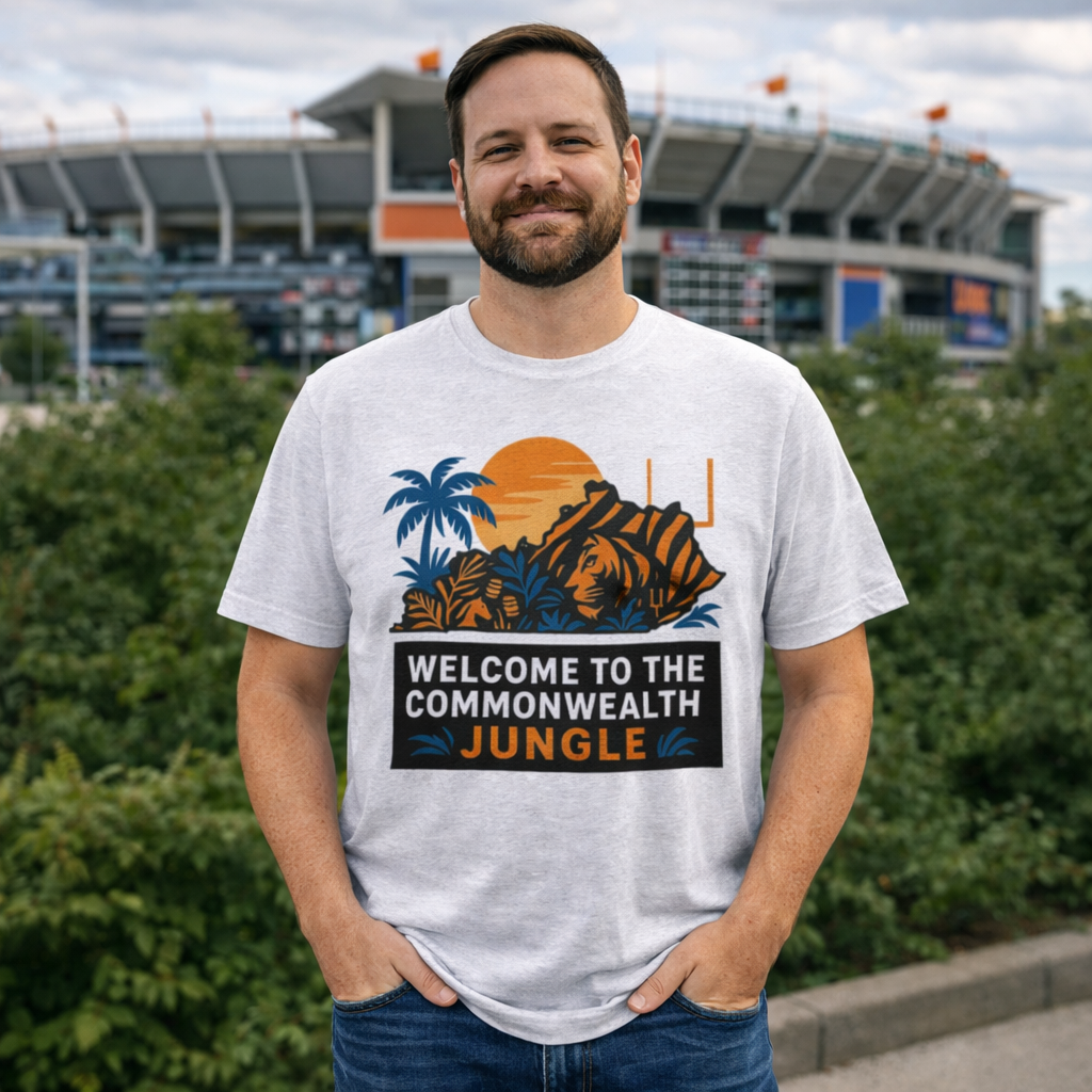 Welcome to the Commonwealth Jungle T-Shirt | Kentucky Football Pride | Elite Tri-Blend