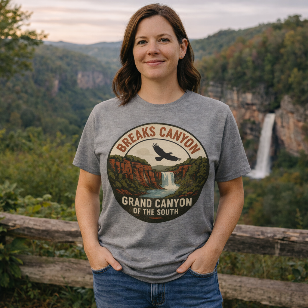 Breaks Canyon Tee | Grand Canyon of the South Shirt | Elite Tri-Blend