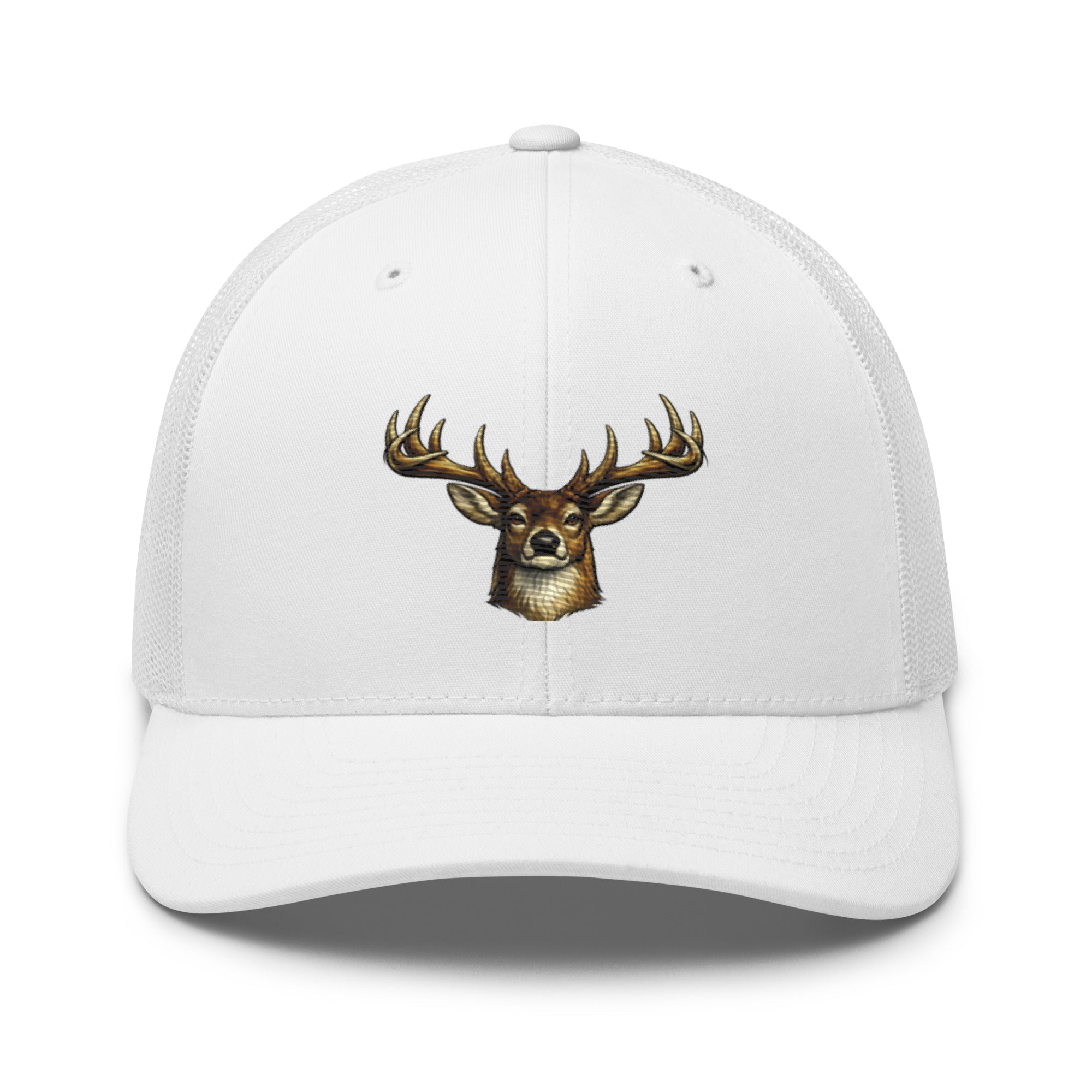 12 Point Buck Trucker Cap | Whitetail Deer Hunting Hat - Bluegrass Elite Apparel LLC