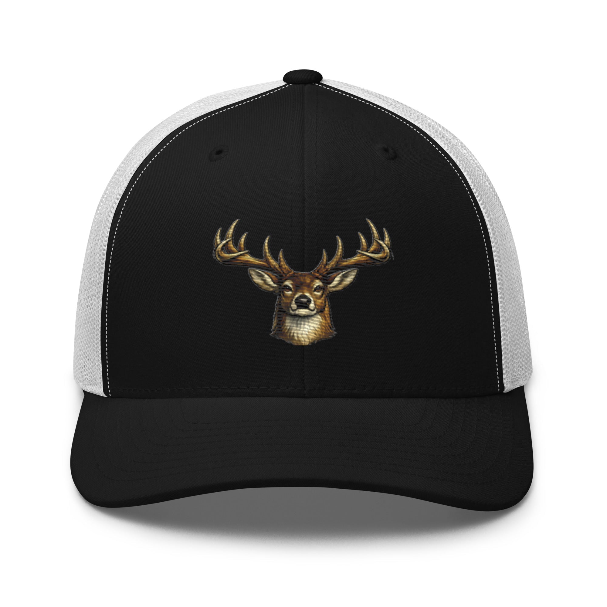 12 Point Buck Trucker Cap | Whitetail Deer Hunting Hat - Bluegrass Elite Apparel LLC