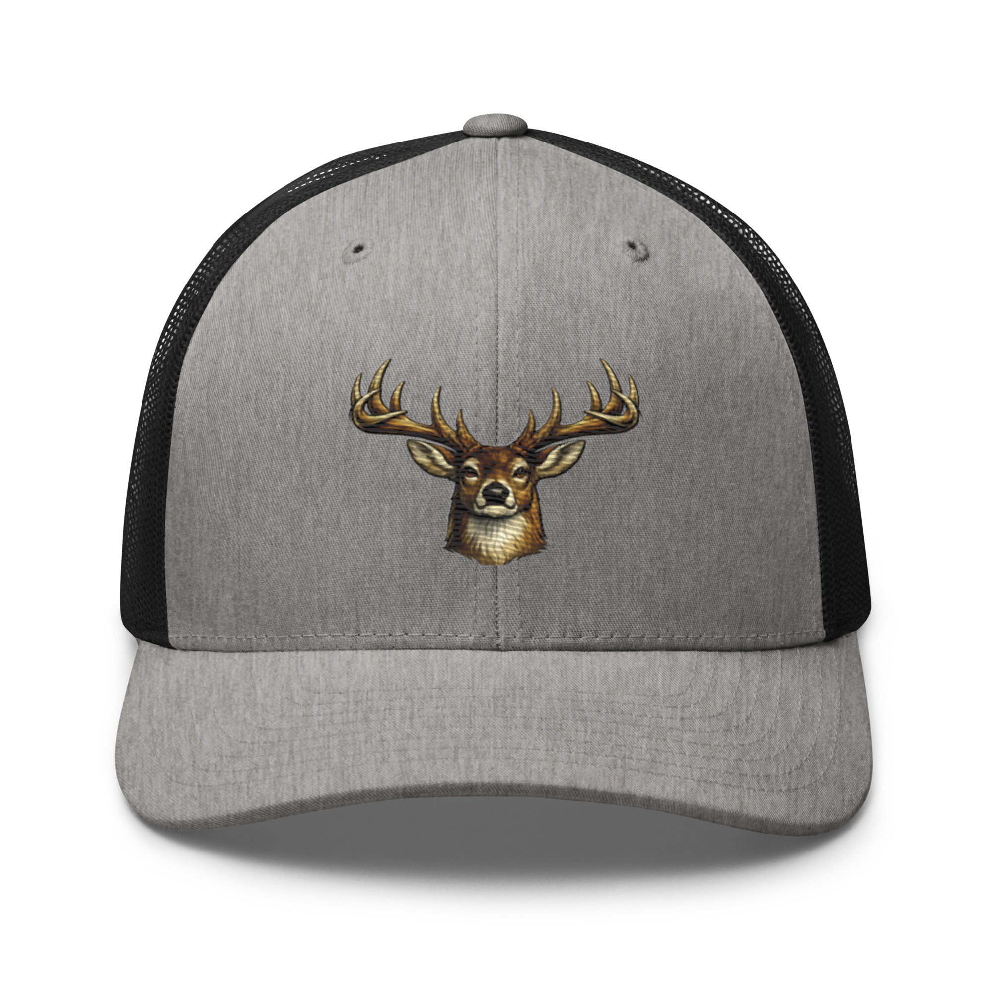 12 Point Buck Trucker Cap | Whitetail Deer Hunting Hat - Bluegrass Elite Apparel LLC