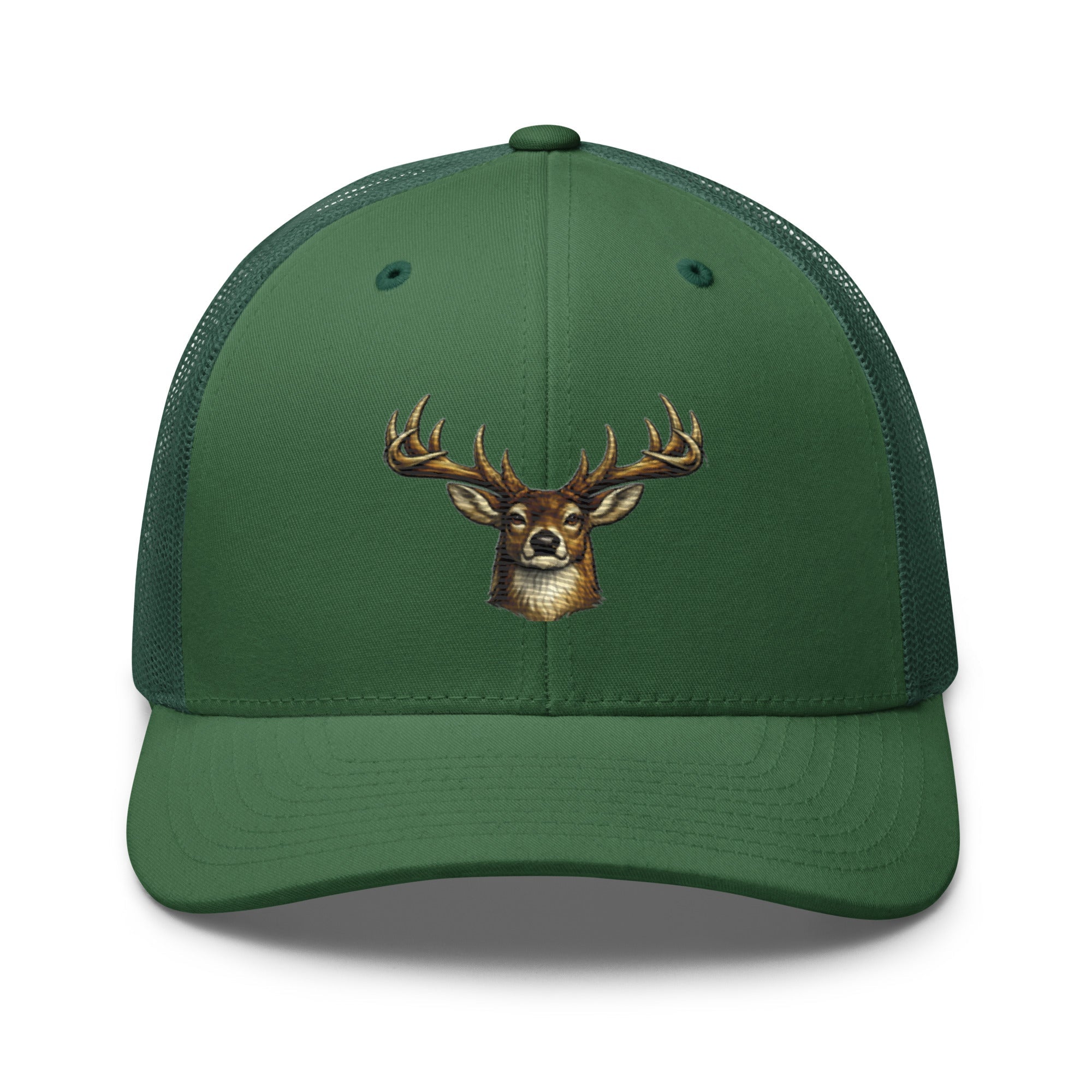 12 Point Buck Trucker Cap | Whitetail Deer Hunting Hat - Bluegrass Elite Apparel LLC