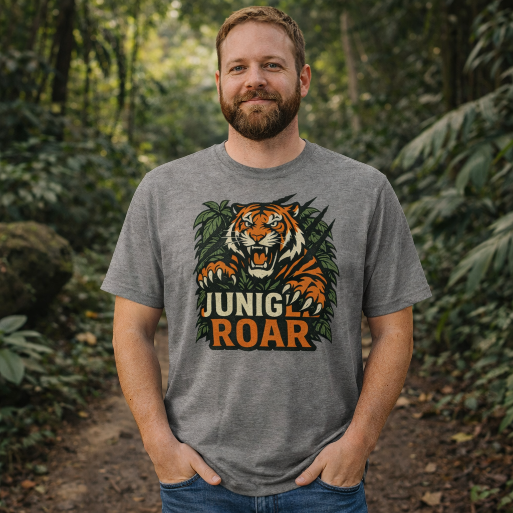 Jungle Roar Football Shirt | Wild Fan Energy Tee | Elite