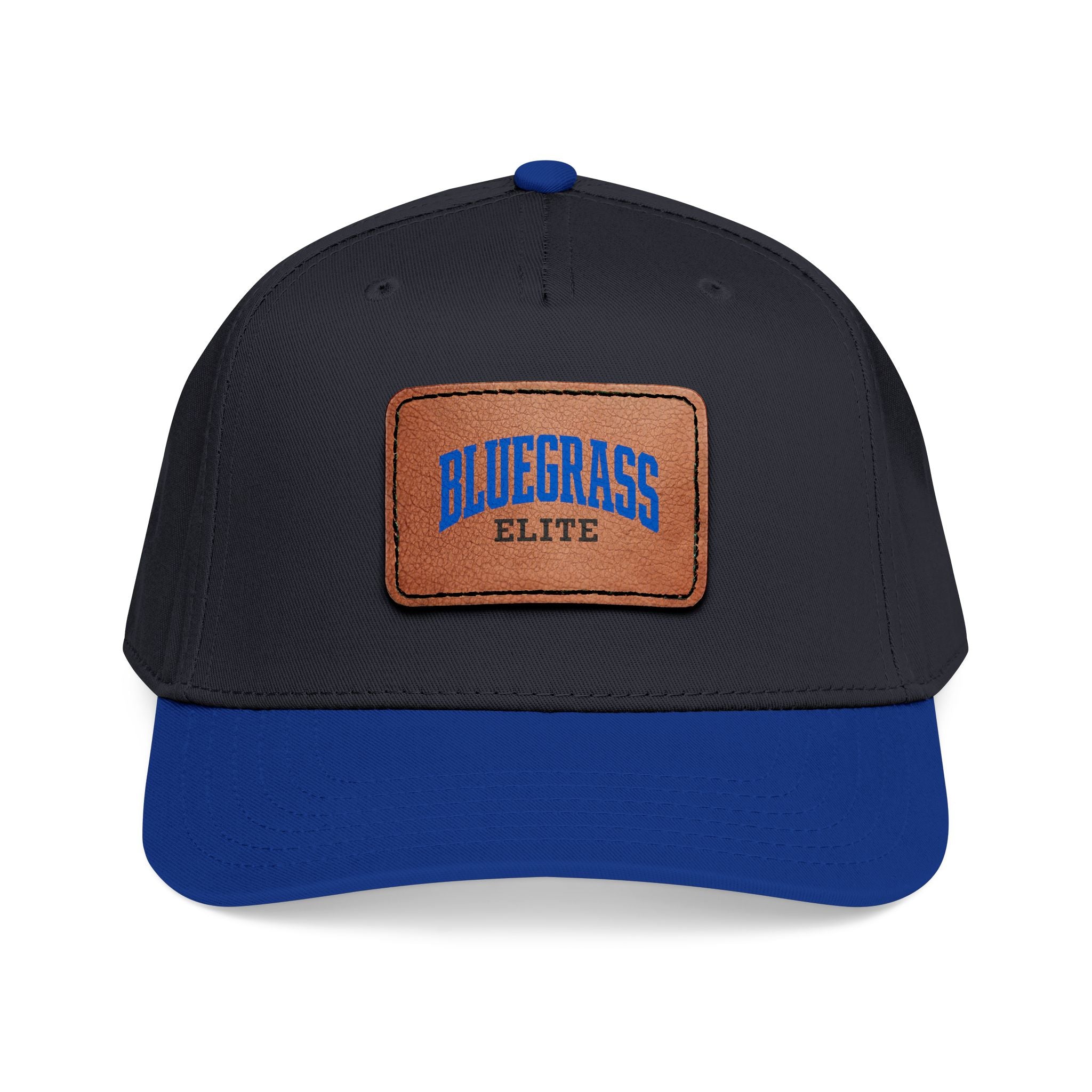 Bluegrass Elite Leather Patch Baseball Cap
