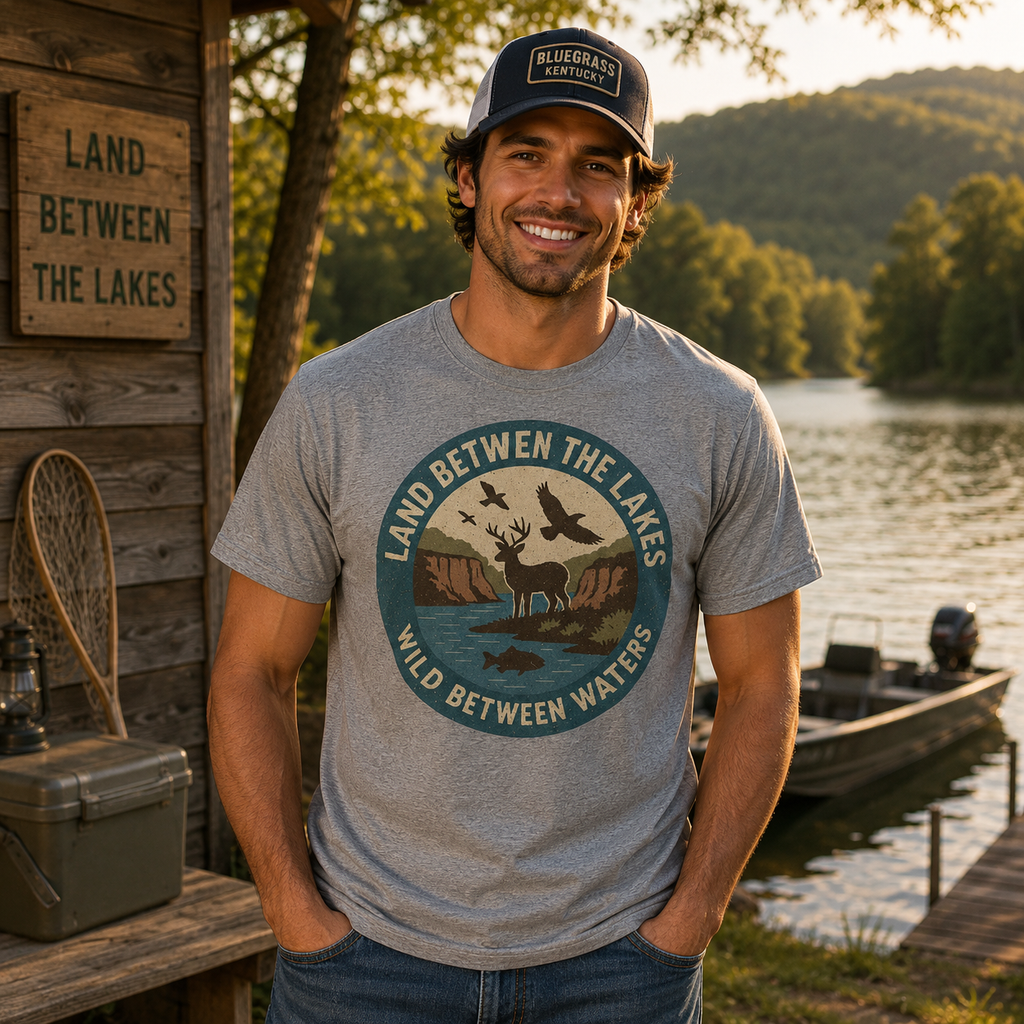 Land Between the Lakes Shirt | Wild Between Waters Tee | Elite Tri-Blend