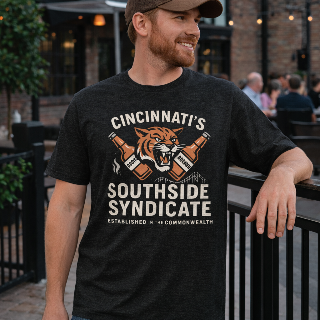Cincinnati’s South Side Syndicate T-Shirt | Kentucky’s Jungle Faithful | Elite Tri-Blend